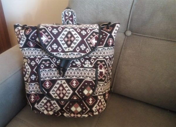 "Armenian Carpet" Handmade Backpack