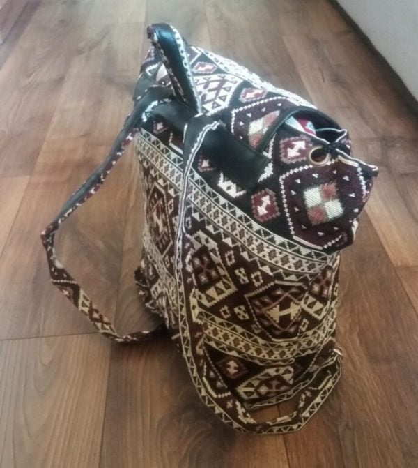 "Armenian Carpet" Handmade Backpack