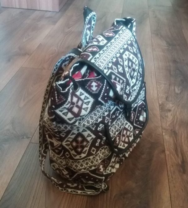 "Armenian Carpet" Handmade Backpack