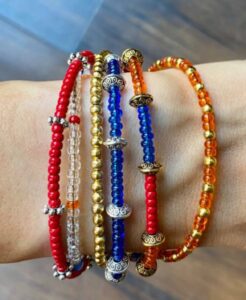 Armenian beaded bracelet