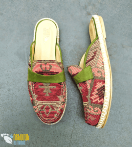 VOTNAMAN Armenian Taraz Slipper Shoes – Mule for Women