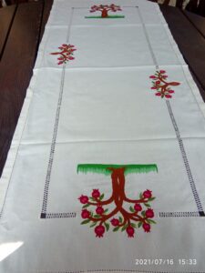 Handmade tablecloth(031)