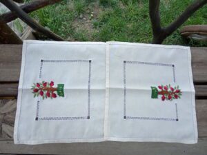 Handmade 2 tablecloths (017)
