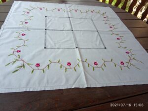 Handmade tablecloth(018)