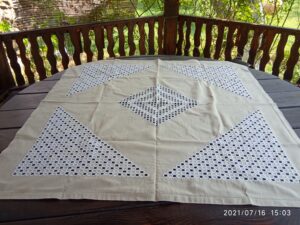 Handmade tablecloth | 108x108cm
