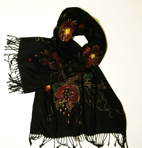 "Pomegranates" Scarf