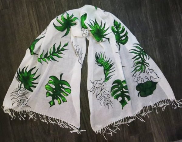 "Monster Leave" Scarf