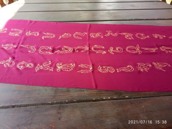 "Armenian Alphabet" Scarf