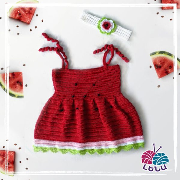 Kids' Dress 'Watermelon'