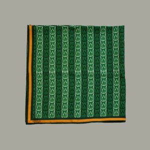Silk Scarf – bandana with a branded pattern of UDIVILA