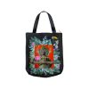 Black tote bag