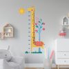 Giraffe Height Chart Removable Wall Decal