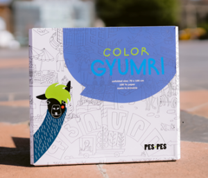 Pes-Pes Gyumri Medium Coloring Map Travel Pack