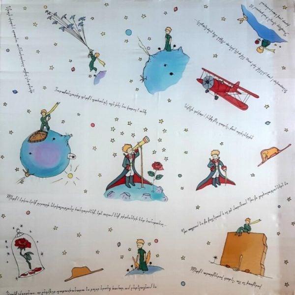 "Little Prince" Silk Scarf