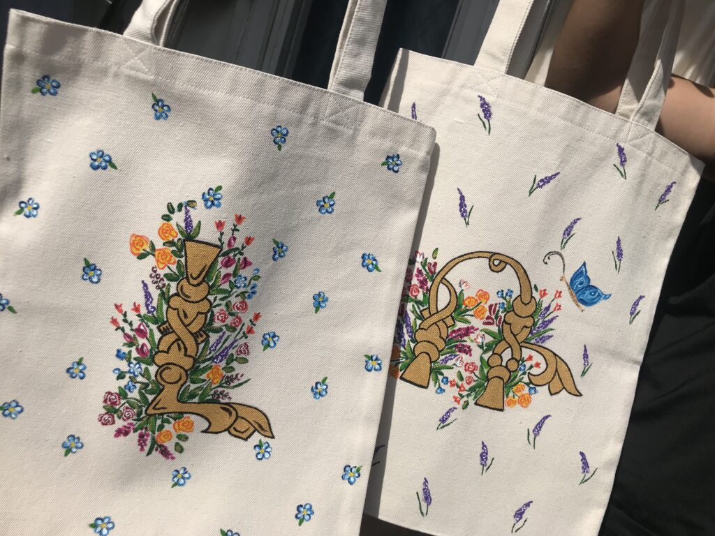 Hand Painted Tote Bags • BuyArmenian Marketplace
