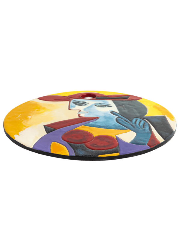 ARMENIAN DECORATIVE CERAMIC CHEESEBOARD