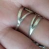 Armenian Amethysts Ring, Raw Amethysts Ring, Sterling Silver Ring