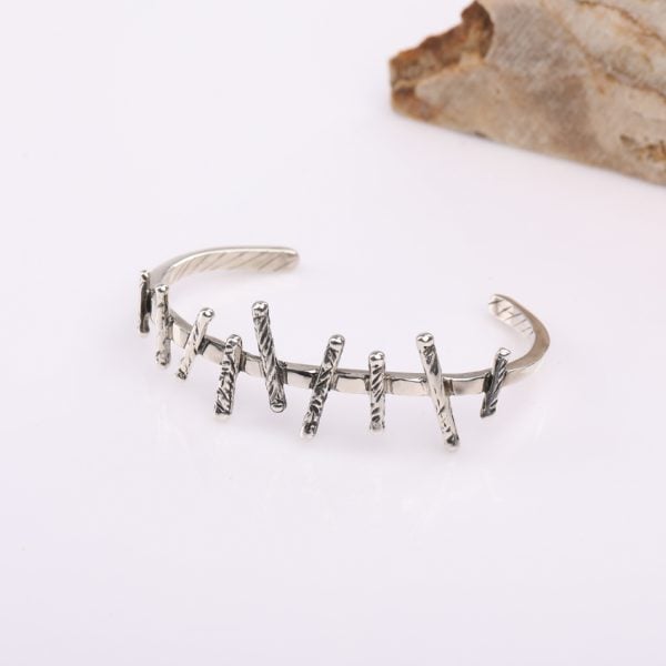 "Palisade" Silver Bracelet