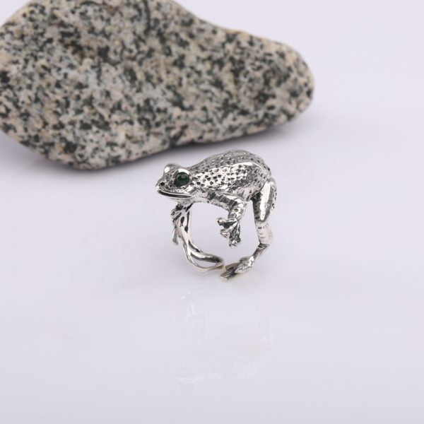 "Frog" Silver Ring