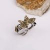 "Butterfly" Silver 2 Finger Ring