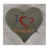 "I Love Armenia" Heart Shaped Pillow