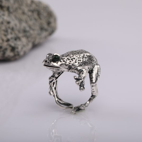 "Frog" Silver Ring