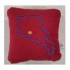 "Armenia Map" Pillow