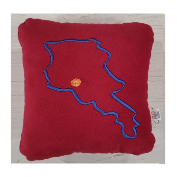 "Armenia Map" Pillow