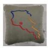 "Armenia Map" Pillow