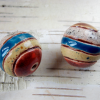 Handmade Ceramic Beads Set