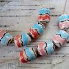 Handmade Ceramic Beads Set