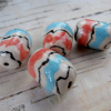 Handmade Ceramic Beads Set