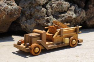 “Fire Truck” Wooden Toy