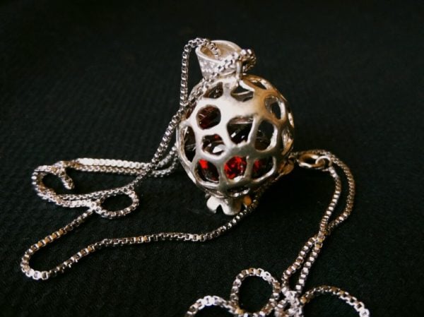 Pomegranate Silver Pendant