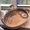 Wine handmade Tray