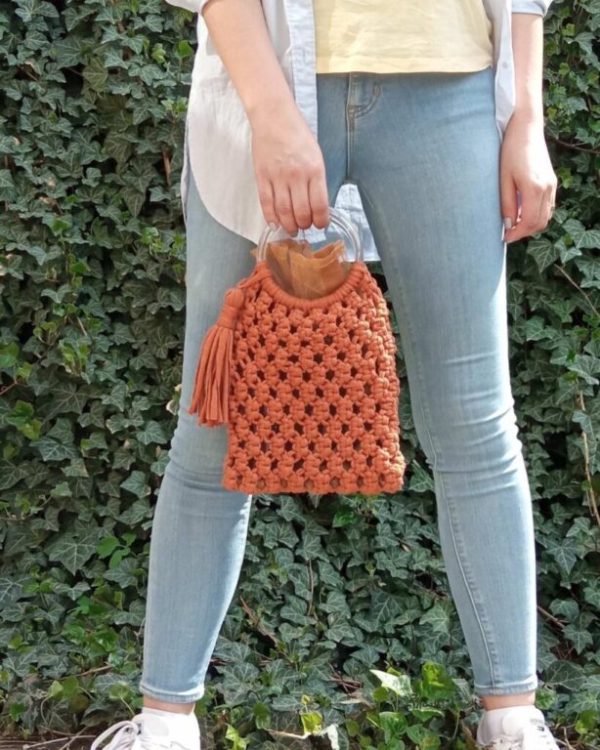 Handmade Macrame Bag