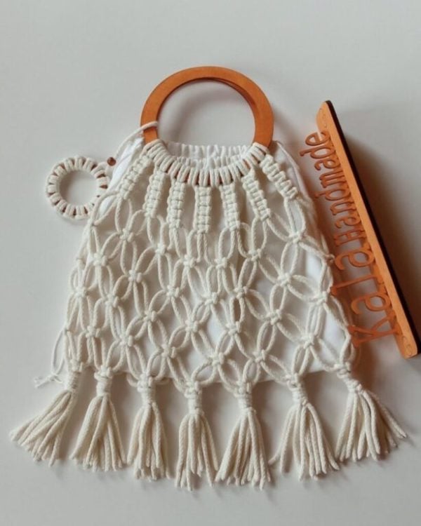 Handmade Macrame Bag