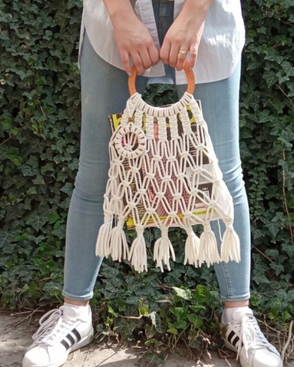 Handmade Macrame Bag