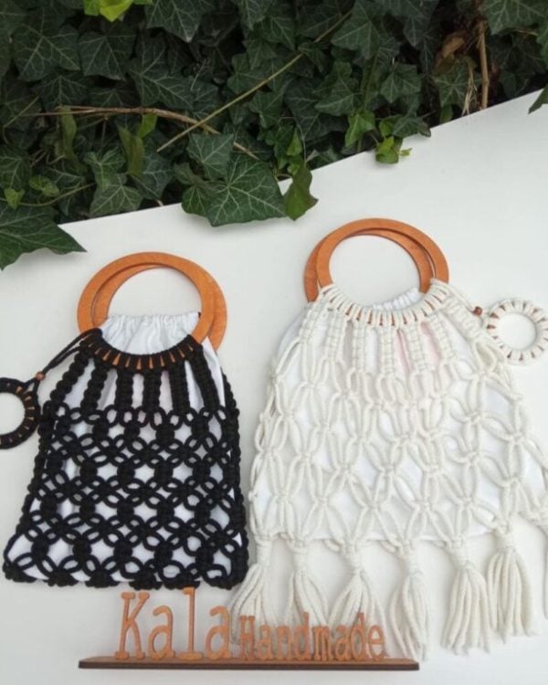 Handmade Macrame Bag