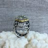 Pyrite Silver Ring