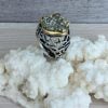 Pyrite Silver Ring