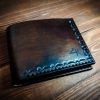 Personalized bi-fold Leather Wallet