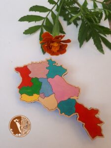 Armenia brooch