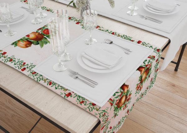 Pomegranate Table Runner