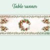 Pomegranate Table Runner