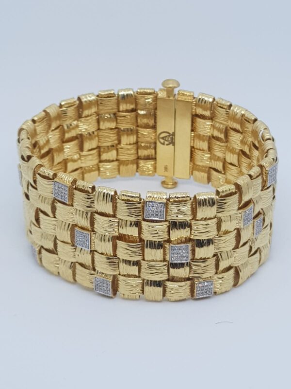 Gold & Diamond Bracelet--By order