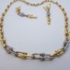 Gold/Diamond Necklace & Earring Set--By Order