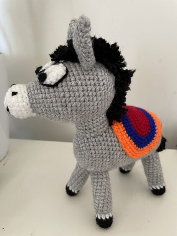 Knitted Donkey