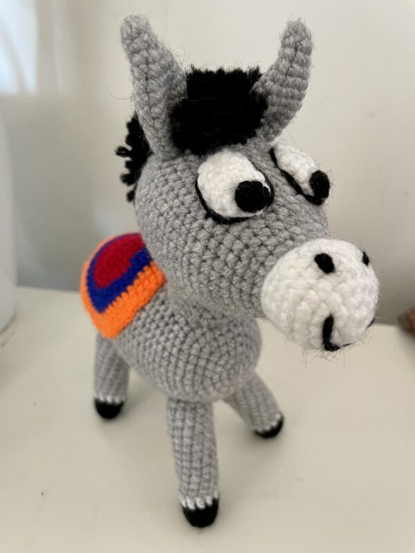 Knitted Donkey