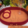 Wine handmade Tray